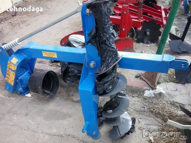 Ямокопател , ямкокопател , свредел , кардан ,трактор ( Полша) , снимка 4 - Селскостопанска техника - 11955561