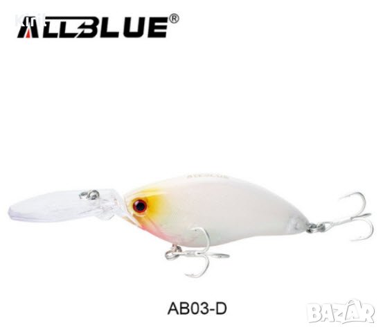 ВОБЛЕР ALLBLUE 4 м. 3DS Crank Deep Diver, снимка 11 - Стръв и захранки - 22627107