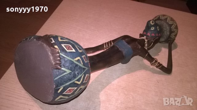 поръчана-афро дама-ретро колекция-40х18х12см-внос швеицария, снимка 3 - Колекции - 23743509