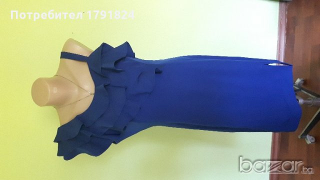 Синя рокля, снимка 2 - Рокли - 21478456