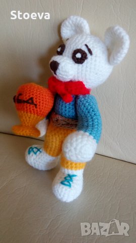 Кукла Мече с делвичка мед, снимка 2 - Кукли - 23667370