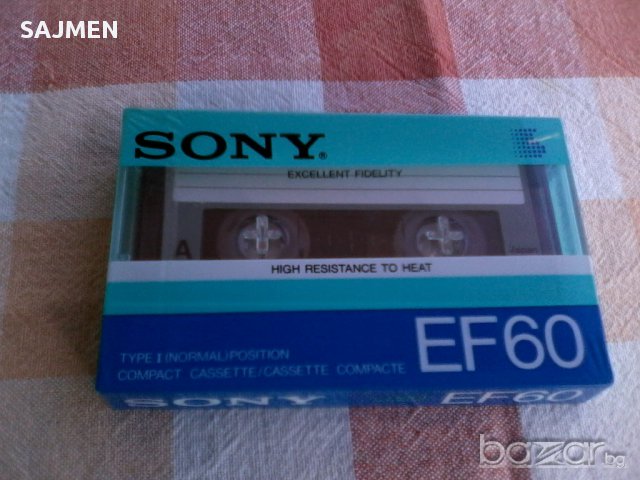 SONY EF60 аудио касети, снимка 3 - Други - 16374116