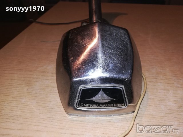 mitsuba marine horn-12v-made in japan-внос швеицария, снимка 10 - Аксесоари и консумативи - 20627222