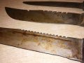 три стари ножа-ретро колекция-37/34/30см, снимка 7