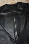 Естествена кожа черно дамско яке на LATIF, снимка 6