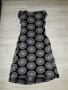 Черна ефирна рокля с къс ръкав марка Sinequanone