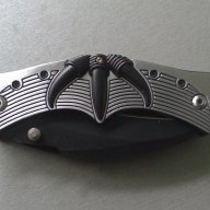  Twin Blade Batarang Style джобен нож Драконов нокът, снимка 4 - Подаръци за мъже - 13430995