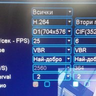 4 Канален DVR записващ с резолюция D1 на всички 4 канала едновременно. Смартфон контрол!, снимка 3 - Камери - 8376563