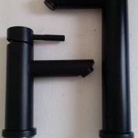 Дизайнерски смесители и душ системи в черен мат и смесители за вграждане, снимка 2 - Душове - 25606475