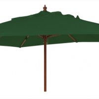 Огромен градински чадър правоъгълен 2,7х2,7 М, снимка 3 - Градински мебели, декорация  - 21504125