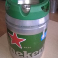 Heineken 5litra-буре от бира-30х20см-алуминиево, снимка 10 - Антикварни и старинни предмети - 17880726