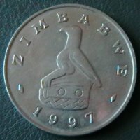 1 долар 1997, Зимбабве, снимка 2 - Нумизматика и бонистика - 21203391