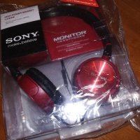 sony headphones-red-нови в кутия, снимка 7 - Слушалки и портативни колонки - 21678935
