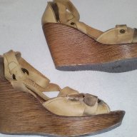 Angello , сандали с платформа и естествена кожа , снимка 1 - Сандали - 14797836