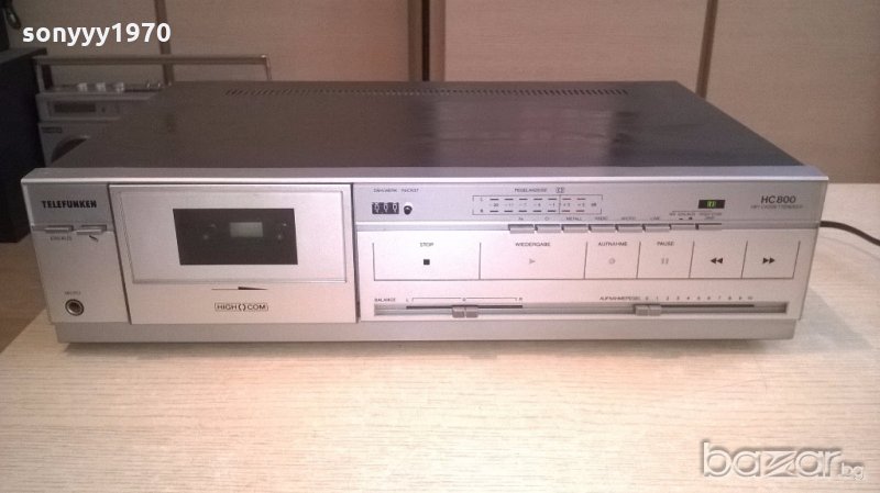 Telefunken hc800 stereo deck-внос швеицария, снимка 1