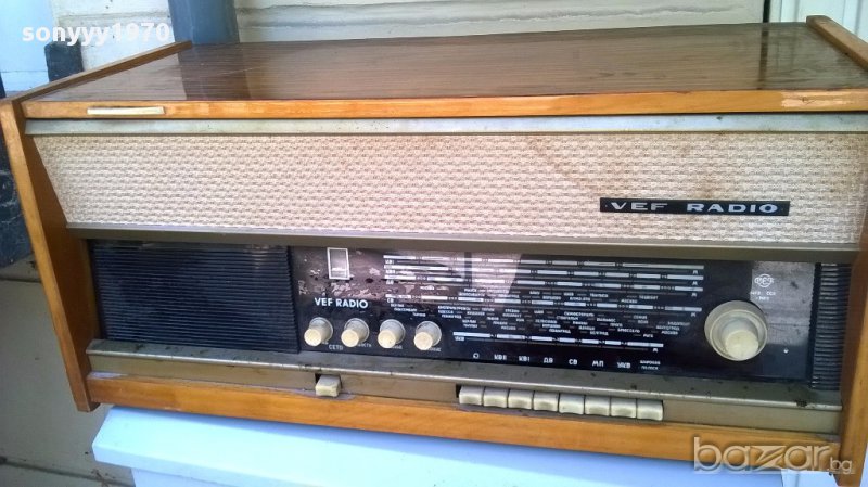 АНТИК-Vef radio-ретро за колекция-антика в свеж вид, снимка 1