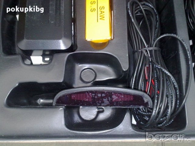 Парктроник с Led дисплей - 4 датчика + звук за кола,камион,бус,каравана, снимка 3 - Аксесоари и консумативи - 10599487