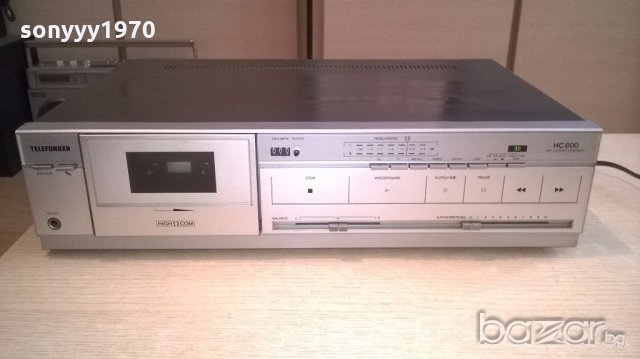 Telefunken hc800 stereo deck-внос швеицария
