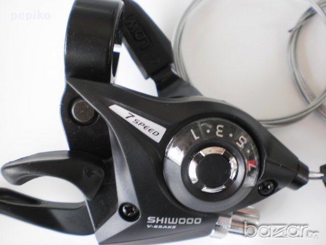 Продавам колела внос от Германия  нови команди SHIWOOOO V-BRAKE 7 х 3 SPEED модел 2015г, снимка 17 - Части за велосипеди - 12262431