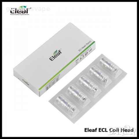 Eleaf ECL Atomizer Head - SS316L - 0.3ohm,coil,изпарителна глава Елеаф, снимка 2 - Аксесоари за електронни цигари - 22830272