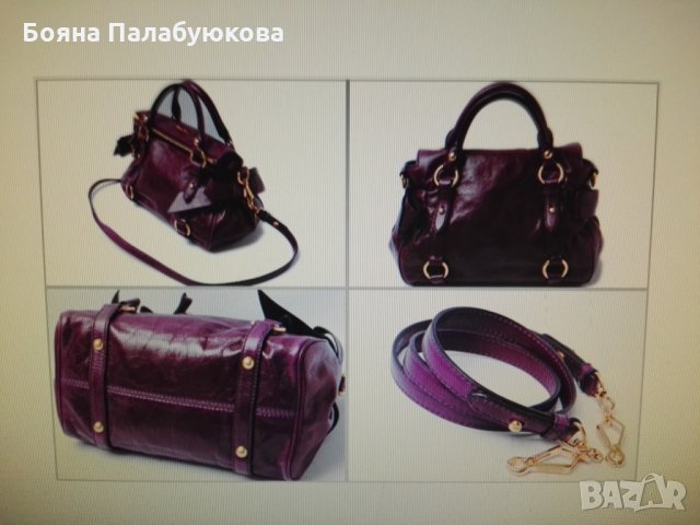 miu miu-100% оригинална, снимка 2 - Чанти - 22632927