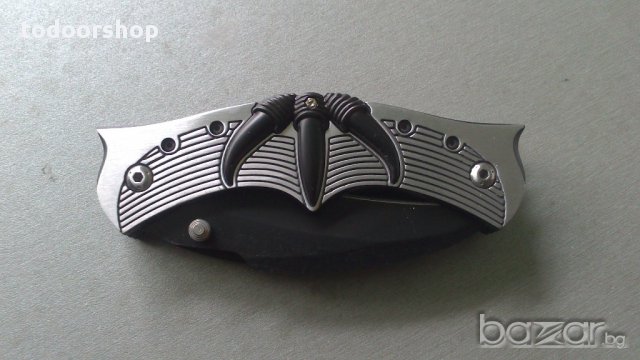  Twin Blade Batarang Style джобен нож Драконов нокът, снимка 4 - Подаръци за мъже - 13430995