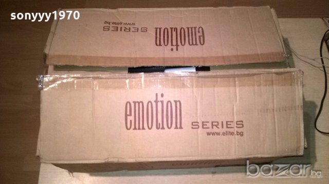 висококачествени elite emotion esc-40-нови колони в кашон, снимка 7 - Тонколони - 19178569