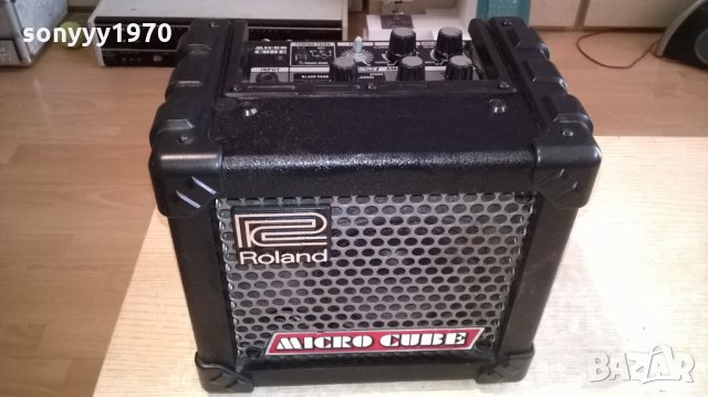 roland micro cube-внос швеция-24х22х16см, снимка 2 - Други - 25179472
