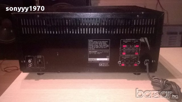 Sharp sx-3400h power ampli-670watt-внос швеицария, снимка 11 - Ресийвъри, усилватели, смесителни пултове - 16311757