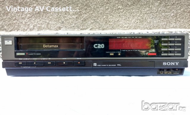 Продавам Betamax Видеорекордер Sony SL-C20E, снимка 2 - Плейъри, домашно кино, прожектори - 19224929