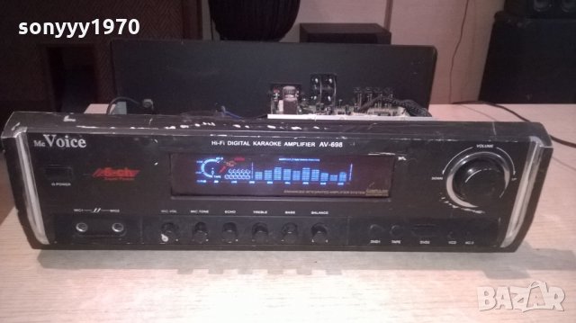 mc voice-hifi amplifier-5chanels-внос швеицария