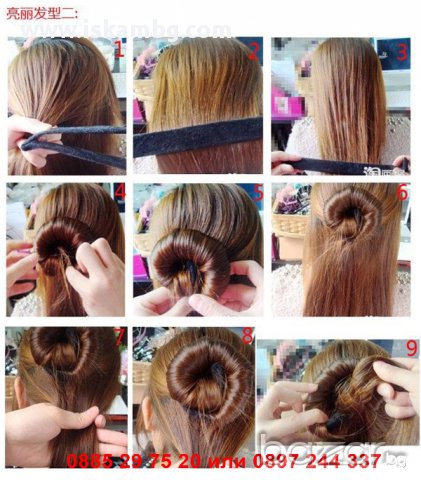 HAIRAGAMI фиби - аксесоар за коса, снимка 2 - Аксесоари за коса - 12392346