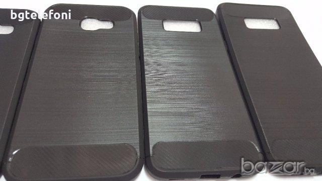 CARBON силиконов гръб за Samsung Galaxy J3,J5 2016,A3,A5 2017,S8/S8+, снимка 4 - Калъфи, кейсове - 18440470