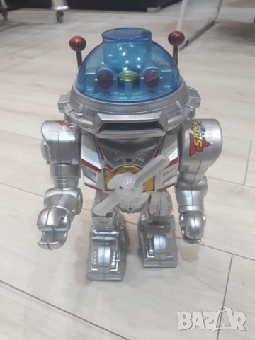 Детско интерактовно роботче вървящо светещо узвучено, снимка 1 - Електрически играчки - 24456420