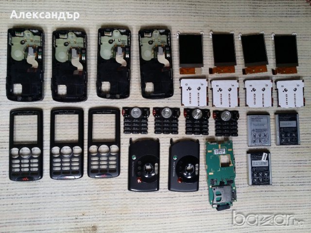 Части за Sony Ericsson W810I, снимка 2 - Резервни части за телефони - 21106009