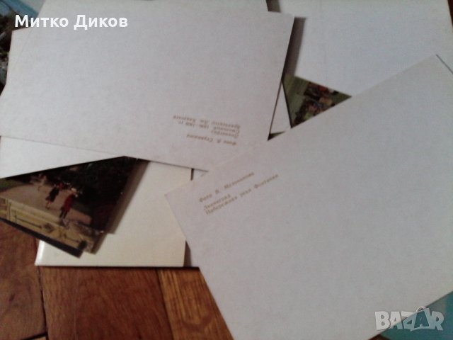 Картички Ленинград-Москва-Петродворец стари комплект, снимка 3 - Колекции - 23021477
