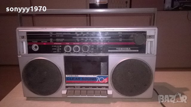 toshiba rt-70s-ретро колекция, снимка 3 - Радиокасетофони, транзистори - 21825778