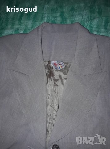 Хитово ретро сако с триредно закопчаване, произведено в България! , снимка 10 - Сака - 22886780