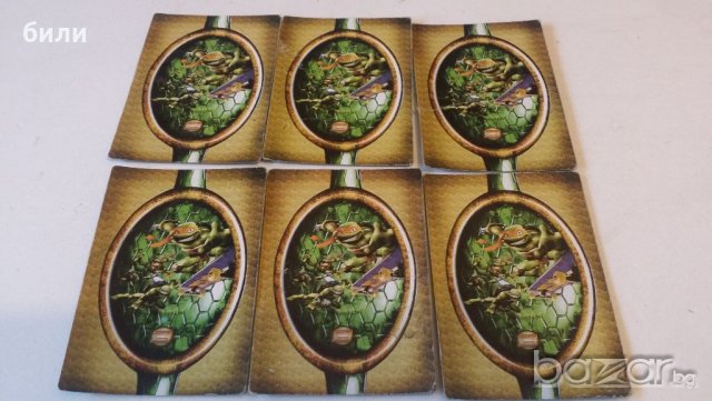 Костенурките нинджа карти, снимка 1