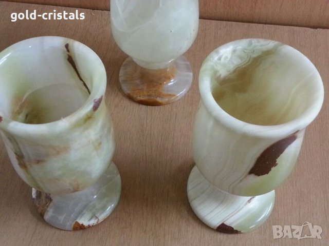  чаши от оникс, снимка 6 - Антикварни и старинни предмети - 25044367