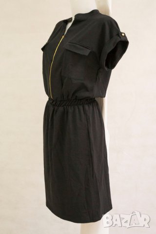 Черна рокля с къс ръкав марка Lemoniade - S, снимка 6 - Рокли - 22516762