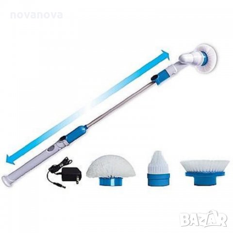 Електрическа четка за почистване на баня Spin Scrubber, снимка 15 - Парочистачки и Водоструйки - 24197953