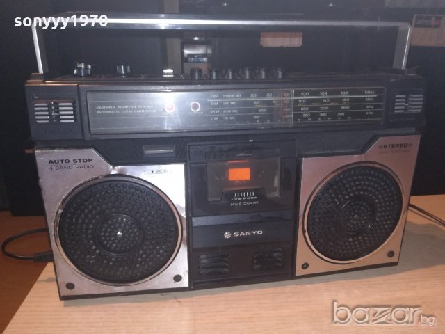sanyo m4100lu-ретро касетофон-внос швеицария