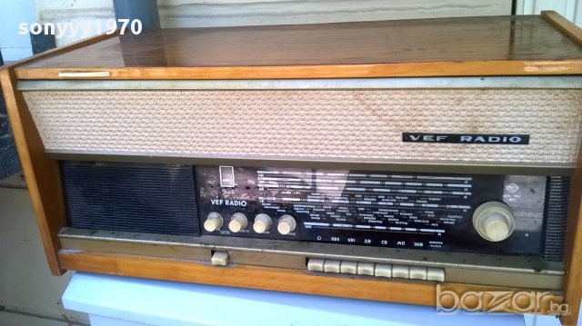 АНТИК-Vef radio-ретро за колекция-антика в свеж вид