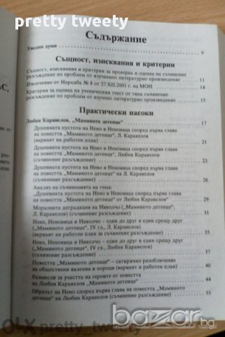 Съчинения разсъждения по Литература , снимка 2 - Художествена литература - 13749168