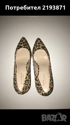 Маркови леопардови елегантни Carvela Kurt Geiger номер 38 , снимка 6 - Дамски обувки на ток - 24265681