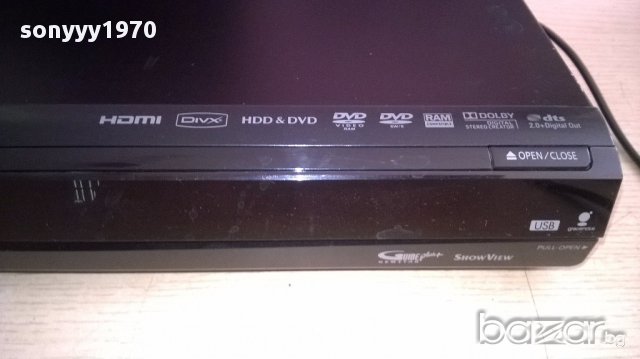 Panasonic dvd/hdd/hdmi/optical recorder-внос швеицария, снимка 7 - Ресийвъри, усилватели, смесителни пултове - 16276477