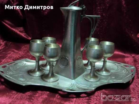 W.M.F.-СЕРВИЗ -30-те г., снимка 6 - Антикварни и старинни предмети - 10431512