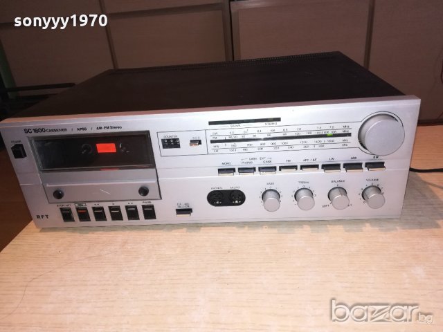 rft sc1800-deck/receiver-ретро машина-внос швеицария, снимка 6 - Ресийвъри, усилватели, смесителни пултове - 21305724