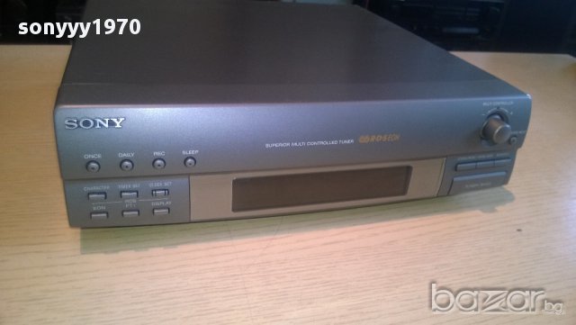 sony st-ex100 tuner-внос швеицария, снимка 7 - Ресийвъри, усилватели, смесителни пултове - 10781840